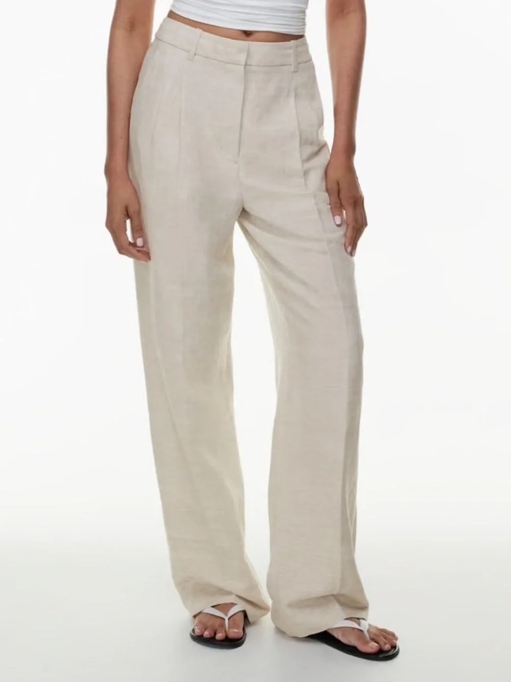 WILFRED Effortless Linen-Blend Chinos